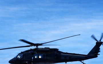 Minnesota National Guard UH-60 Black Hawk supports January 2026 training operations at Fort McCoy