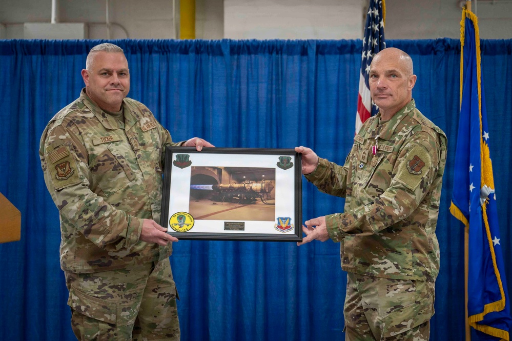 Chief Master Sgt. Christopher Sandmann Retirement