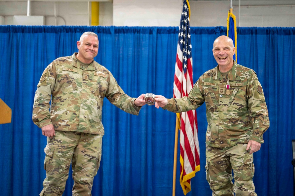 Chief Master Sgt. Christopher Sandmann Retirement