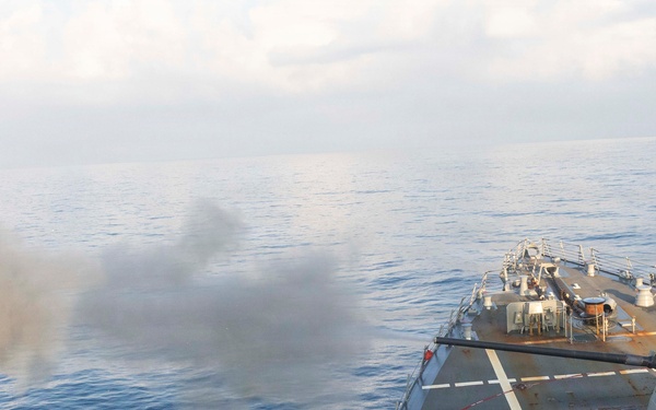 USS Michael Murphy conducts routine operations