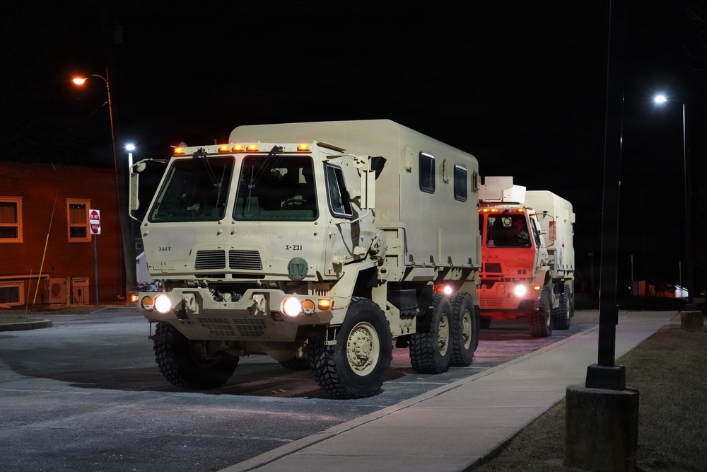 Arriving for the Mission