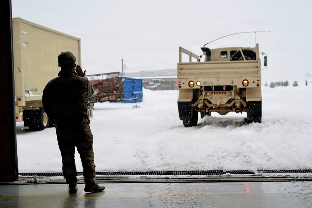 Kentucky Army National Guard Soldiers support Winter Storm Fern Recovery