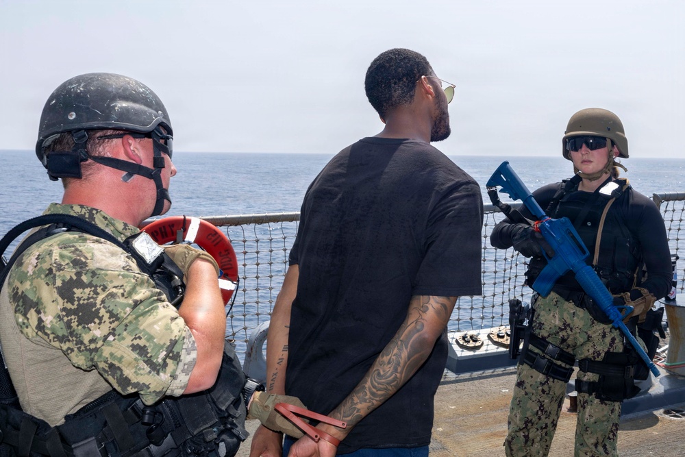 USS Michael Murphy routine operations