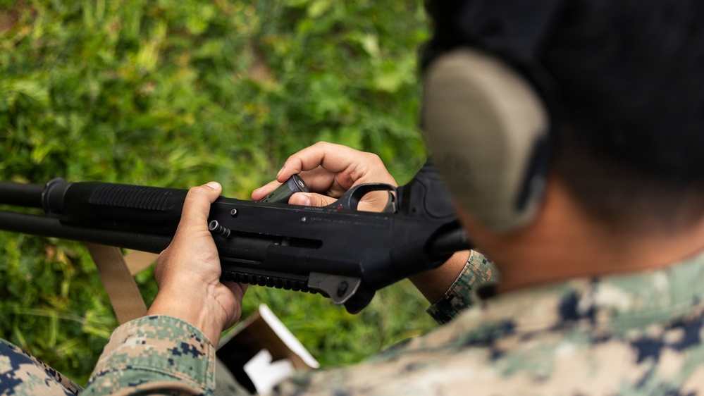 1st MLG Marines conduct C-SUAS and shotgun operations