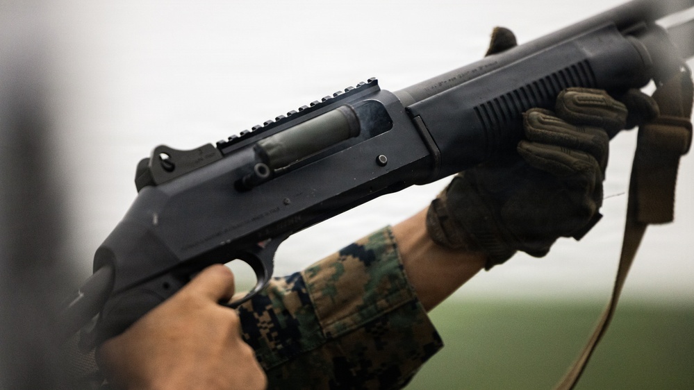 1st MLG Marines conduct C-SUAS and shotgun operations