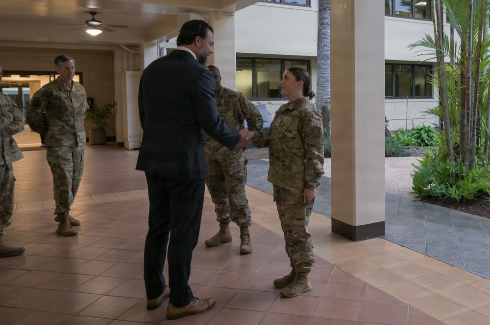 USecAF begins Indo-Pacific tour at Joint Base Pearl Harbor-Hickam