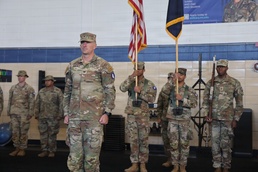 Soldiers of 1st Security Force Assistance Brigade stood up the Army Security force Assistance Brigade