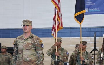 Soldiers of 1st Security Force Assistance Brigade stood up the Army Security force Assistance Brigade