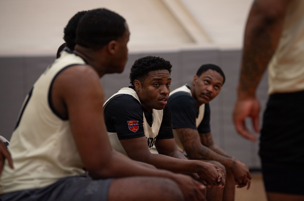 Intramural basketball: 436th APS v. 436th SFS