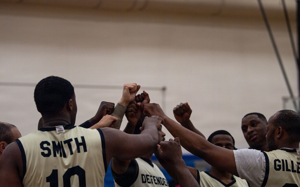 Intramural basketball: 436th APS v. 436th SFS