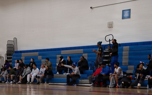 Intramural basketball: 436th APS v. 436th SFS