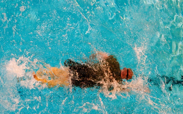 U.S. Marines participate in Water Survival Advanced Course