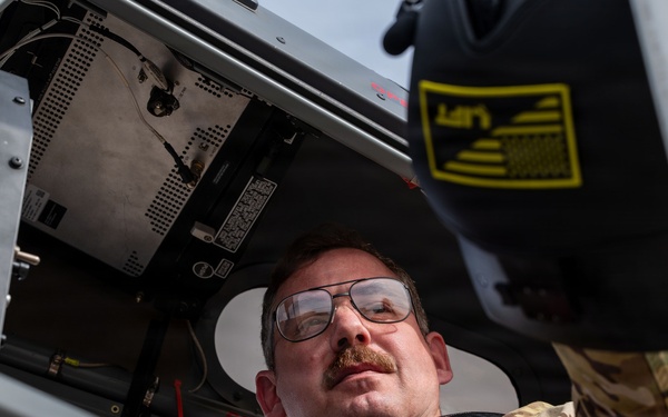 355th Wing OA-1K Skyraider II familiarization flight