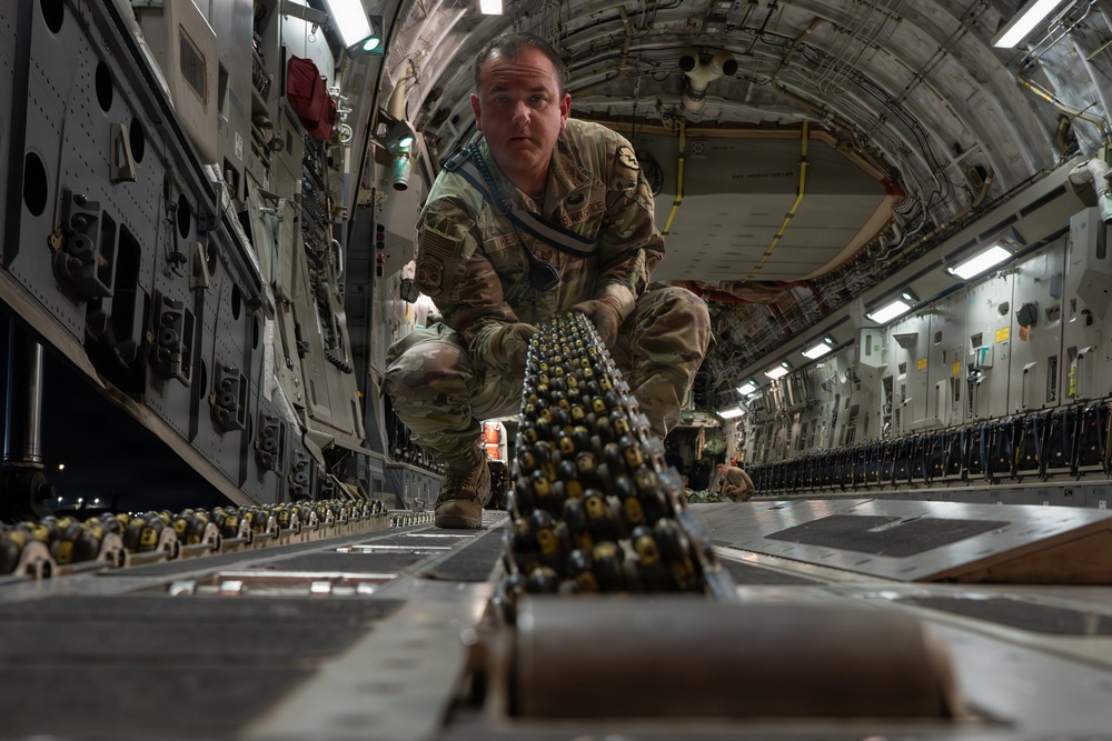 16th EAS conducts cargo mission within CENTCOM AOR