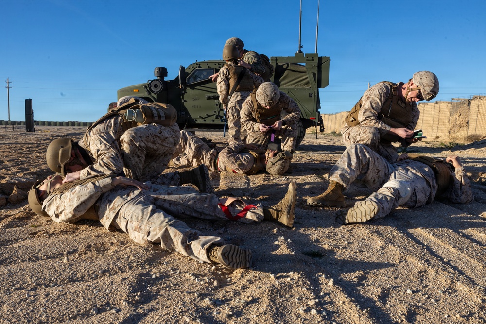 Religious Ministry Teams Conduct Mass Casualty Response simulation