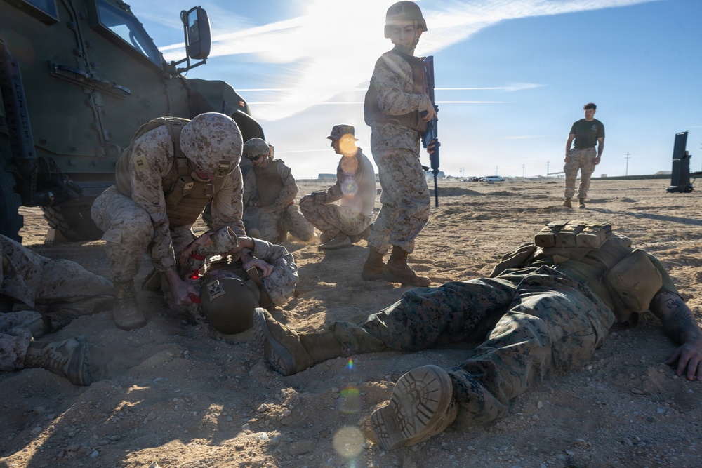 Religious Ministry Teams Conduct Mass Casualty Response simulation