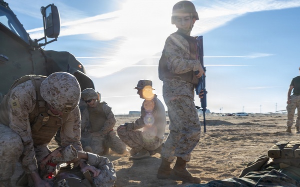 Religious Ministry Teams Conduct Mass Casualty Response simulation