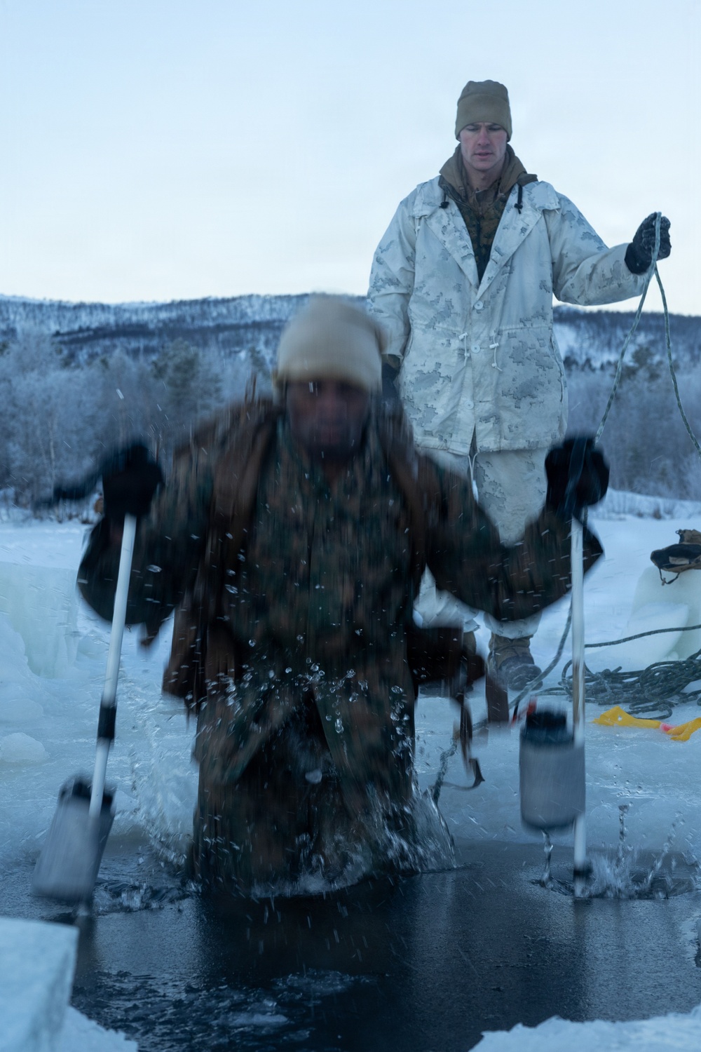 CORE26 | U.S. Marines and Sailors Learn Arctic Survival Skills in Norway