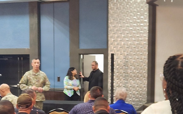 Fort Buchanan leadership highlights transparency, teamwork during town hall