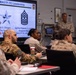 The commanding general of the Combat Center speaks to Advanced Expeditionary Logistics Operations Course students
