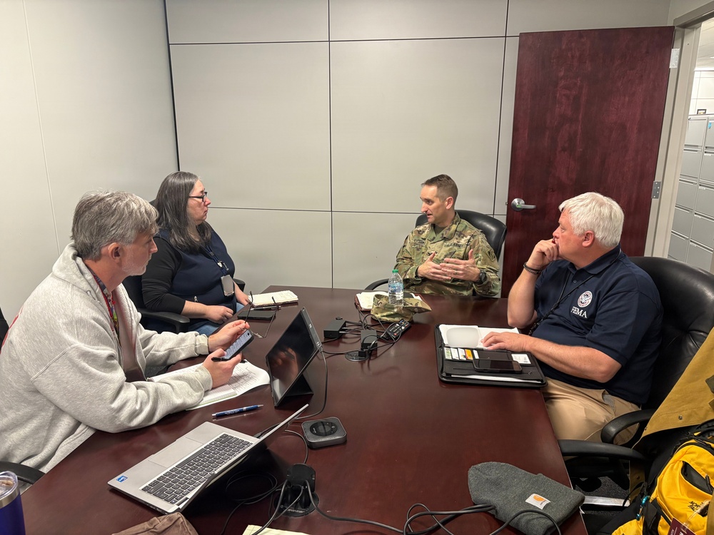 USACE Coordinates with FEMA, MEMA on Mississippi Storm Recovery Efforts