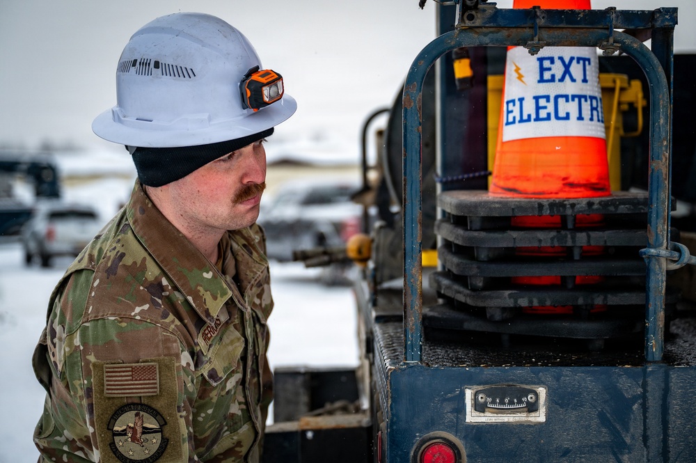 773d CES  maintain essential infrastructure during storm