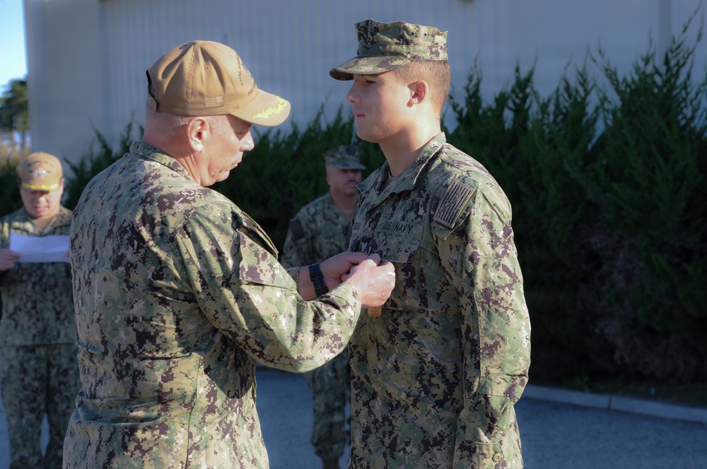Navy Seabee Earns Achievement Medal for Rescuing Injured Surfer