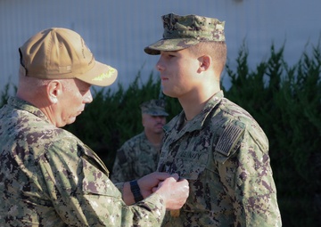 Navy Seabee Earns Achievement Medal for Rescuing Injured Surfer