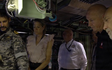 Stewardship tour aboard USS Vermont