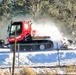 Snow groomer operations at Fort McCoy's Whitetail Ridge Ski Area
