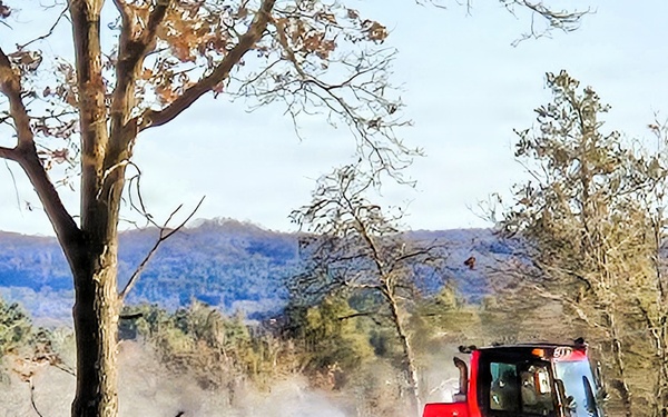 Snow groomer operations at Fort McCoy's Whitetail Ridge Ski Area