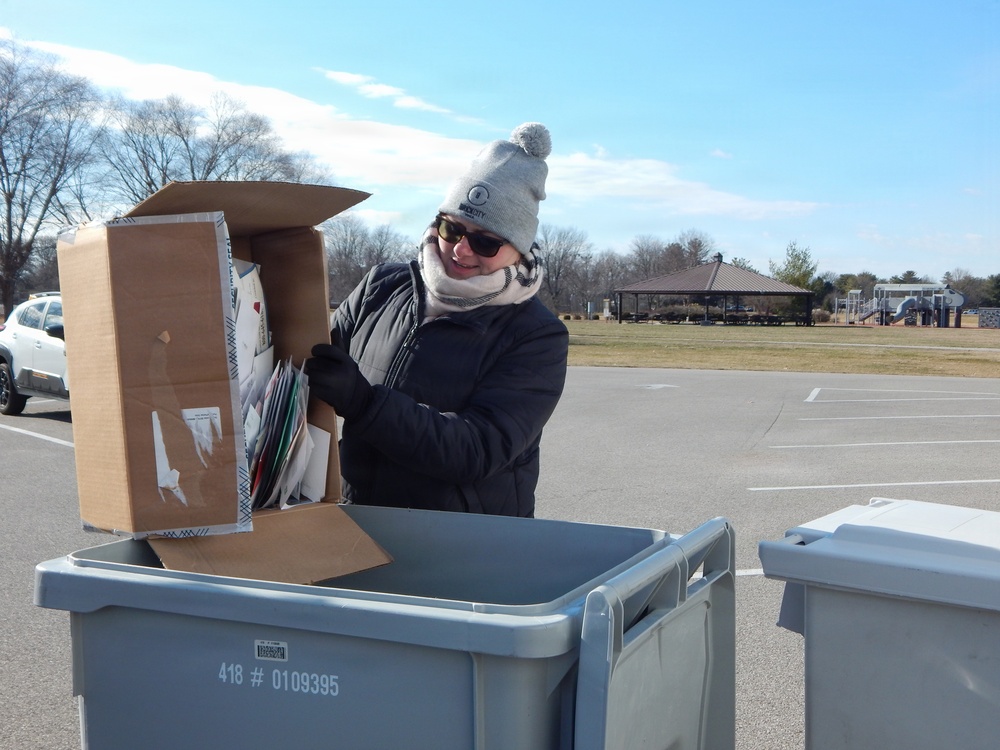 Team Scott instills a culture of environmental stewardship with Winter Recycling Event