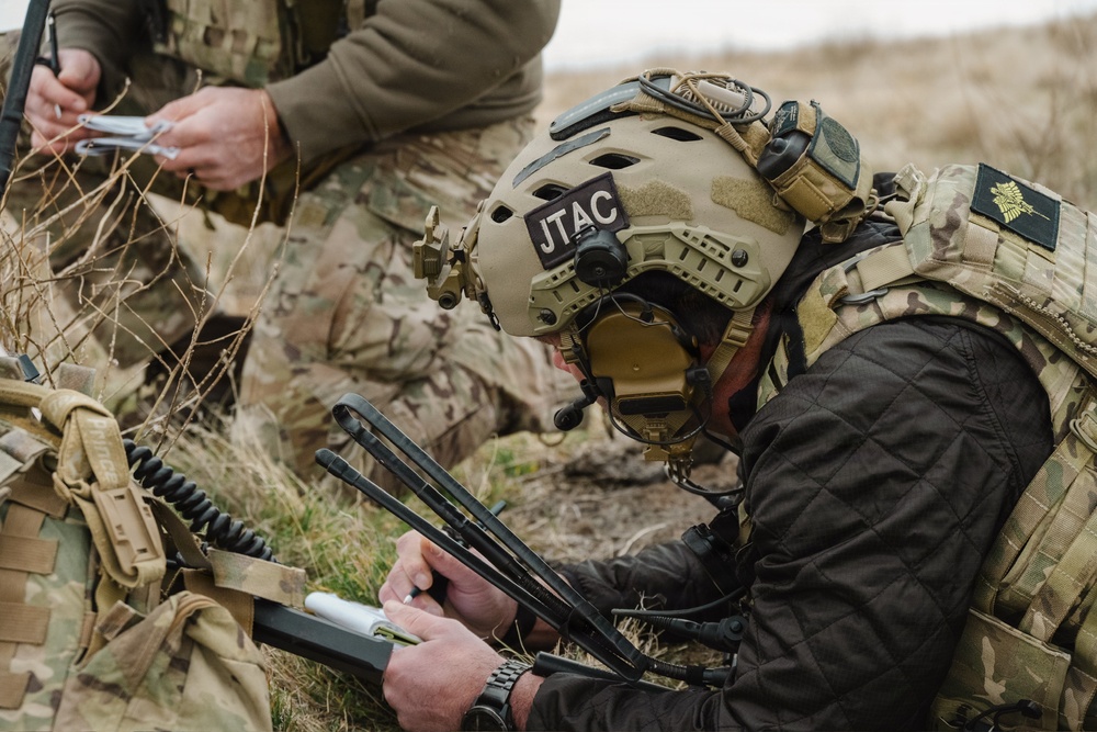 Kansas and Idaho TACPs Train for Precision Strike