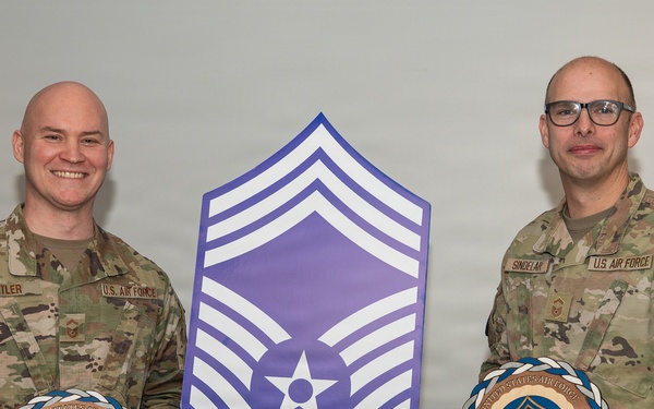 Two Hanscom AFB Airmen selected for chief master sergeant