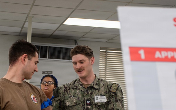 NMCP Sailors Provide 'Stop The Bleed' Training to Local Schools