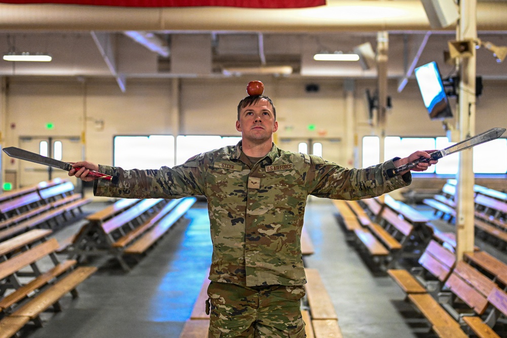 Logistics Airman pursues readiness through circus-level performance