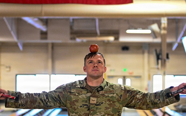Logistics Airman pursues readiness through circus-level performance
