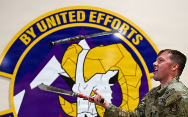 Logistics Airman pursues readiness through circus-level performance