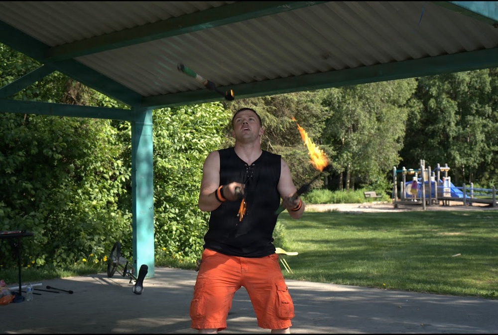 Logistics Airman pursues readiness through circus-level performance