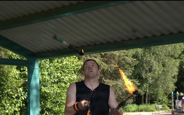 Logistics Airman pursues readiness through circus-level performance