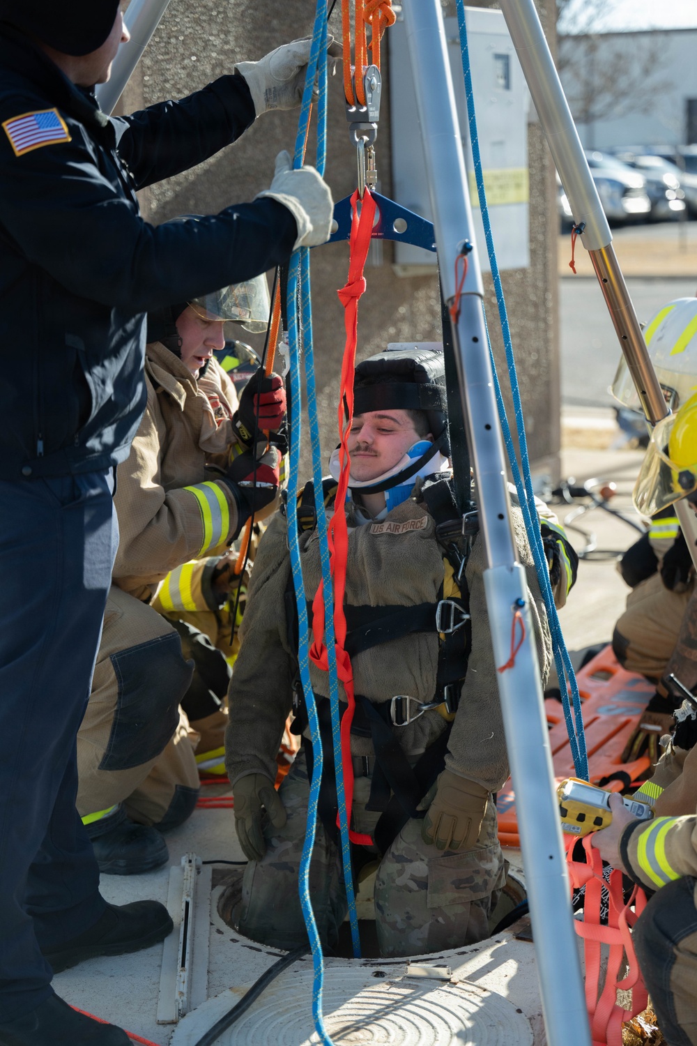 Confined Space, Big Impact: Altus Air Force Base Trains to Save Lives