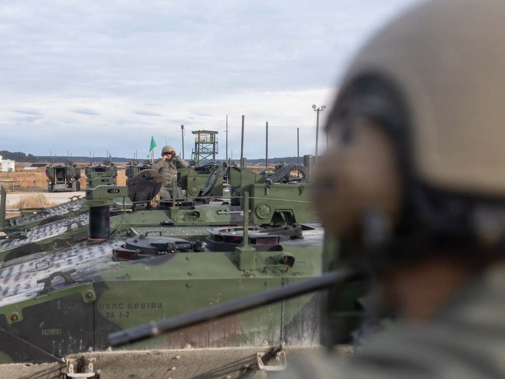 2nd Assault Amphibian Battalion Collective Gunnery Events