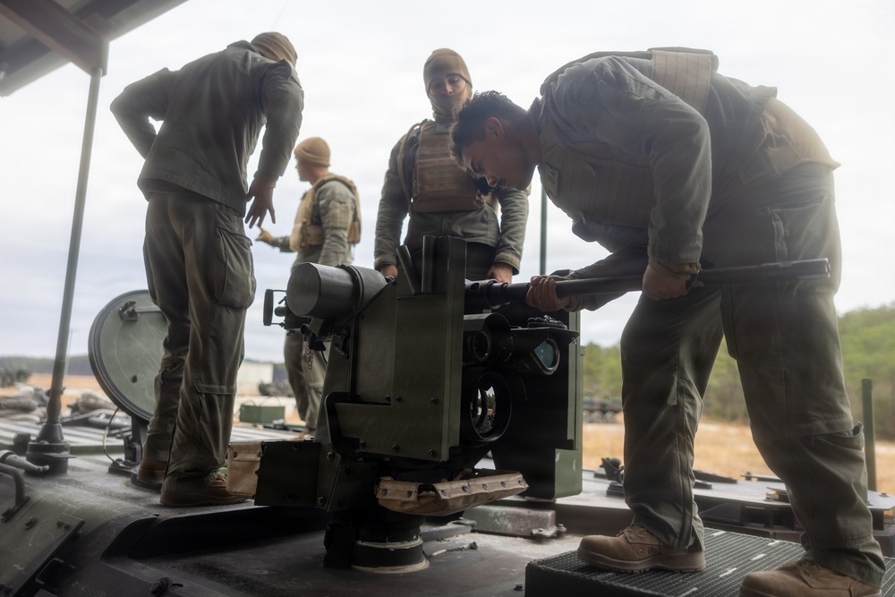 2nd Assault Amphibian Battalion Collective Gunnery Events