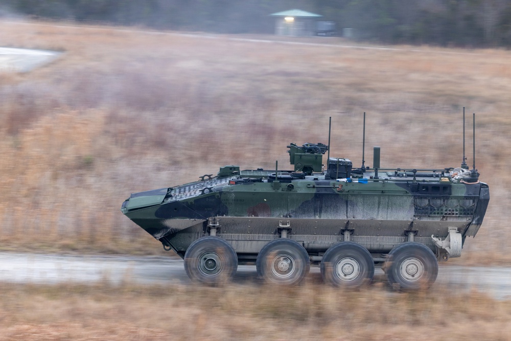 2nd Assault Amphibian Battalion Collective Gunnery Events