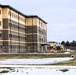 January 2026 construction operations of East Barracks Project at Fort McCoy