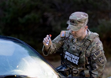 MP Inspects Traffic Accident