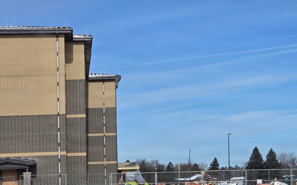 January 2026 construction operations of East Barracks Project at Fort McCoy