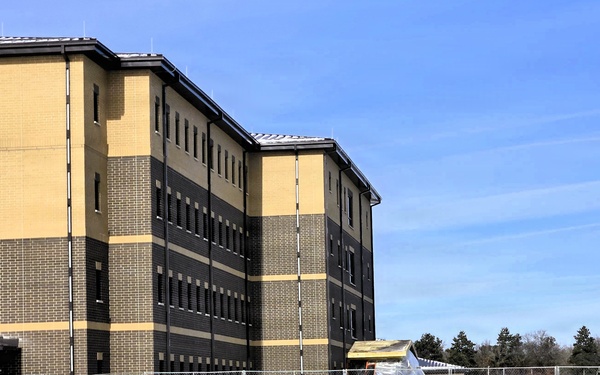 January 2026 construction operations of East Barracks Project at Fort McCoy