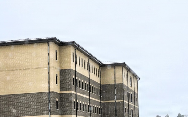 January 2026 construction operations of East Barracks Project at Fort McCoy