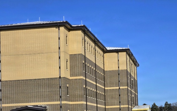 January 2026 construction operations of East Barracks Project at Fort McCoy